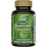 Nature's Way Systemwell Ultimate Immune* with Vitamins C, A, D, Zinc, and Selenium, Multi-System Botanical Blends Including Immune, Respiratory, Digestive & Circulatory, 90 Tablets