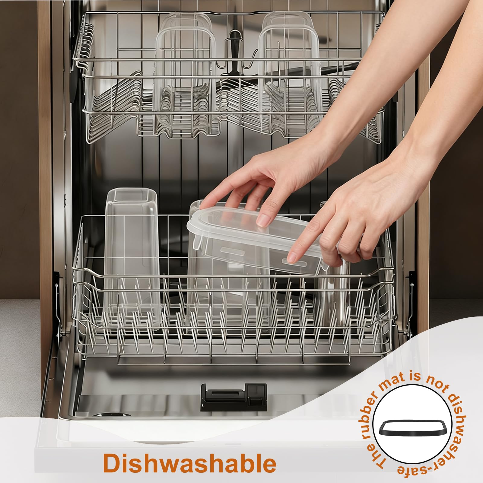 GoMaihe Vorratsdosen mit Deckel Luftdicht: 32er Vorratsbehälter Set für Mehl Zucker Müsli Nudeln | Luftdicht Aufbewahrungsbox Küche für Lebensmittel Mit Stift & Etikett | BPA-frei 6