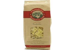 Montebello Organic Farfalle, 16 Ounce, 5 Count