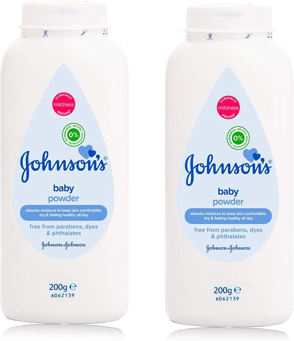 Johnson's Baby Talc Powder Multipack 2 x 200g Newborn Delicate Skin