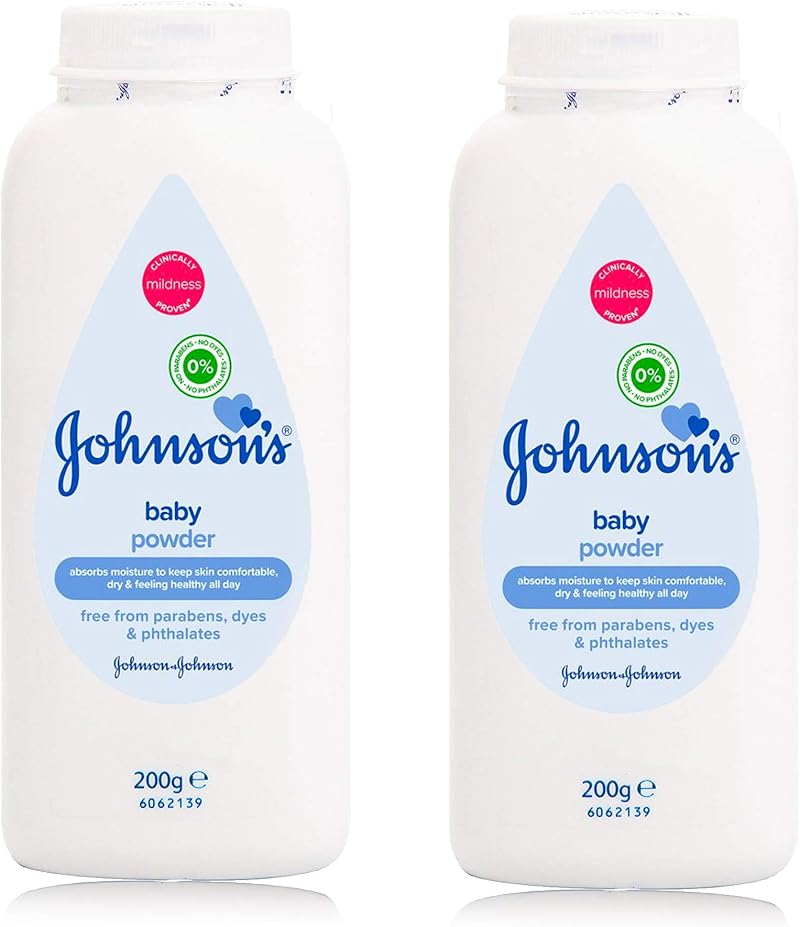 Johnson's Baby Talc Powder Multipack 2 x 200g Newborn Delicate Skin