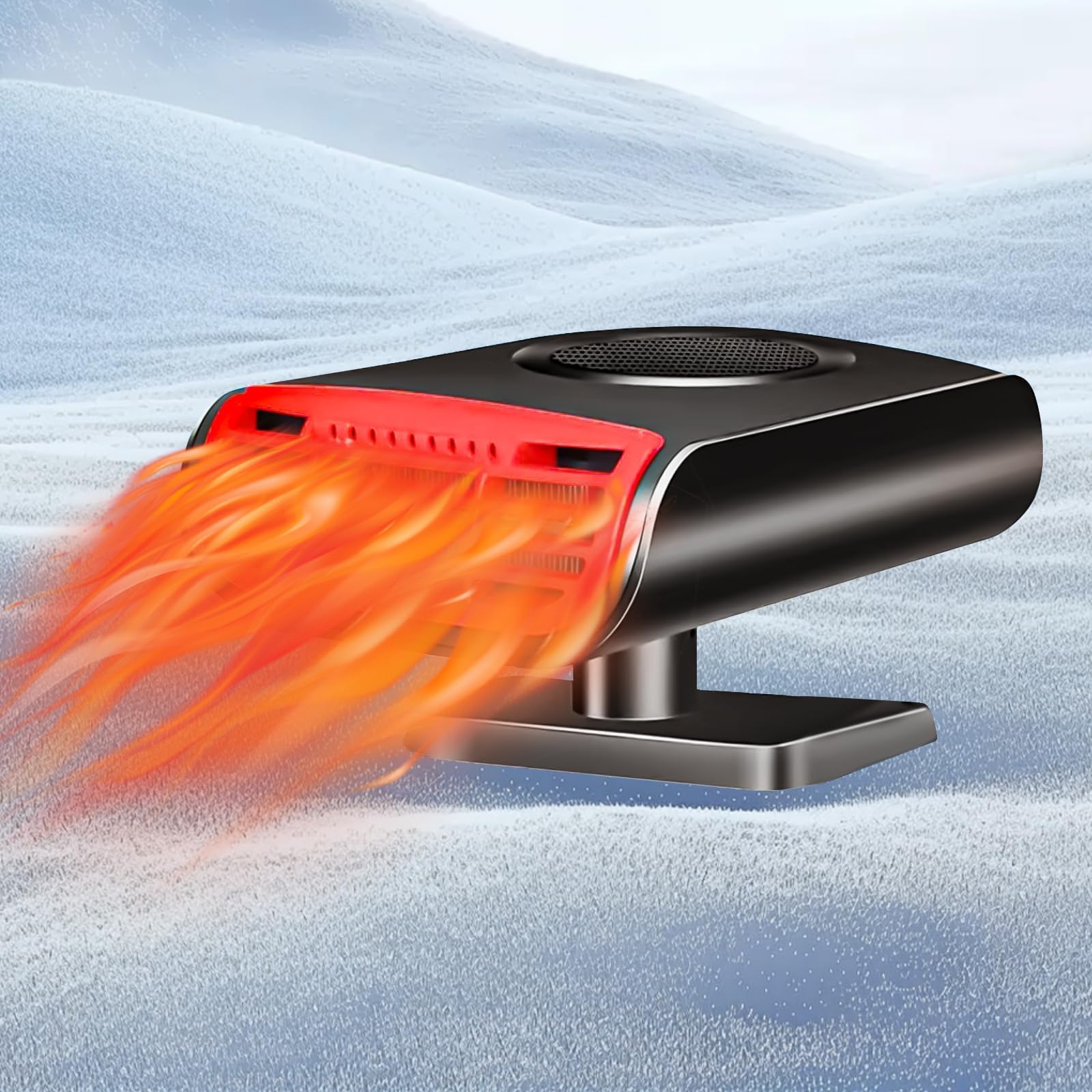 Photo 1 of 2026 New Upgrade Car Heater 12V 150W, Portable 2-in-1 Defroster Defogger, Compact Heater & Cooling Fan Plug into Cigarette Lighter