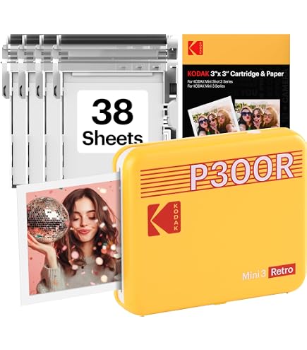 Kodak ICRG330 Cartouche et Papiers 30 Photos 7,6 x 7,6 cm