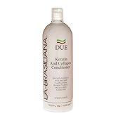 La-Brasiliana Due Keratin and Collagen Conditioner, 33.8 fl.oz.
