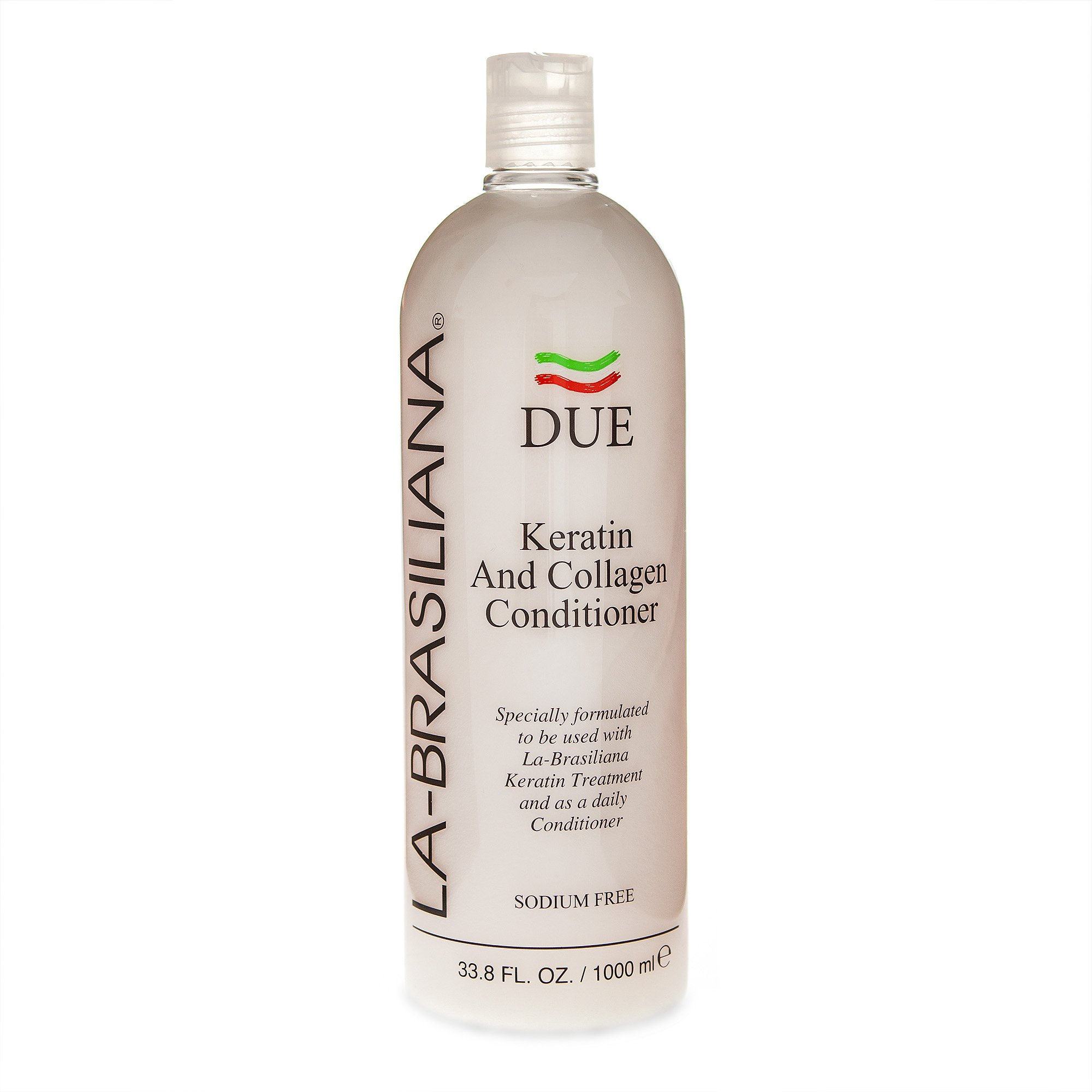 La-Brasiliana Due Keratin & Collagen Conditioner - 1000ml/33.8oz