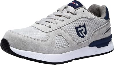 LARNMERN Scarpe Antinfortunistiche Uomo Donna Punta in Acciaio Scarpe da  Lavoro Leggere e Comode lencicol Industria e Edilizia Moda