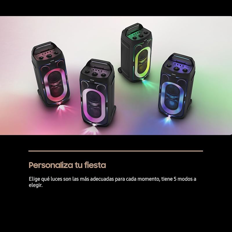 Sound Tower MX-ST50F/ZF, Audio 240W, Suono Bidirezionale, 18 Ore di Autonomia, Resistente all'Acqua (IPX4), Party Lights +, Ingresso USB, Multiconnessione Bluetooth, 2025