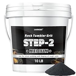 10LB Rock Tumbler Grit and Polish Refill, Step-2