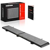 A-Premium Cabin Air Filter w/Activated Carbon Compatible with BMW | for 323i, 325i, 325xi, 328i, 328i xDrive, 328xi, 330i, 330xi, 335d, 335i, 335is, 335xi, X1, 1 Series M, 128i, 135i, 135is