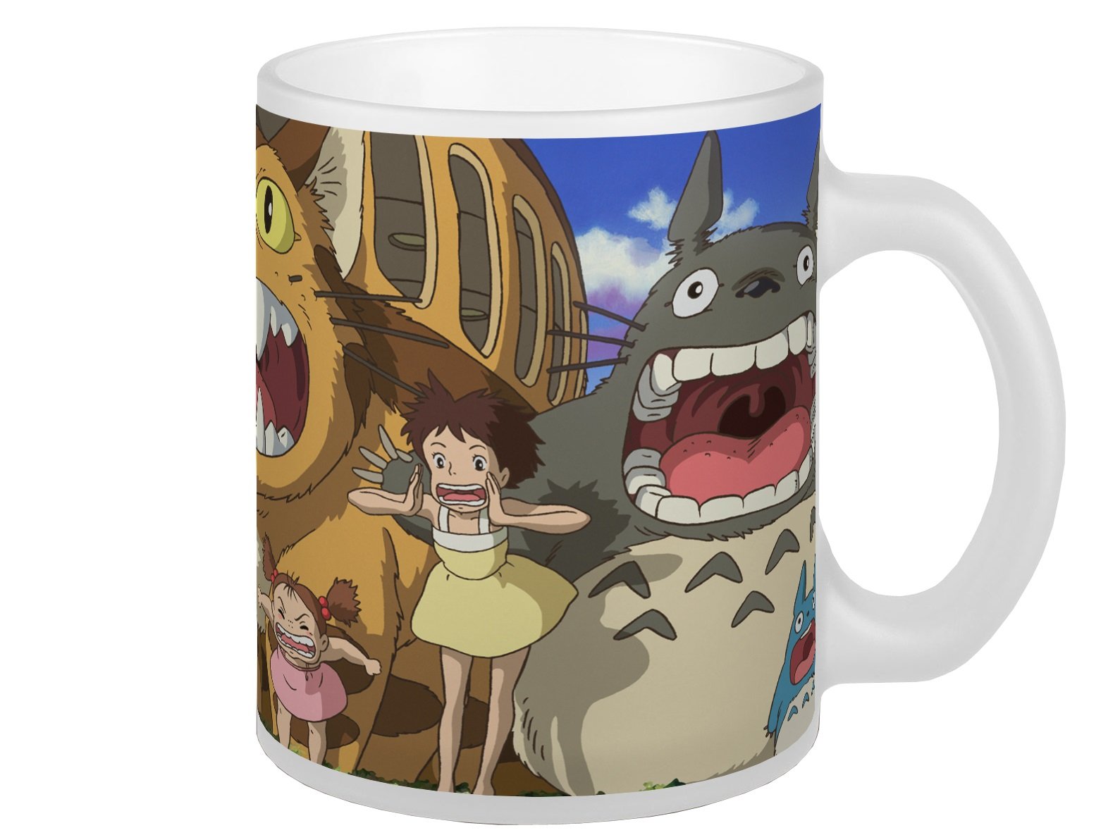 Studio Ghibli Nekobus & Totoro Mug 02