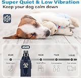 Casfuy 6-Speed Dog Nail Grinder Newest Enhanced Quiet USB Rechargeable view 4