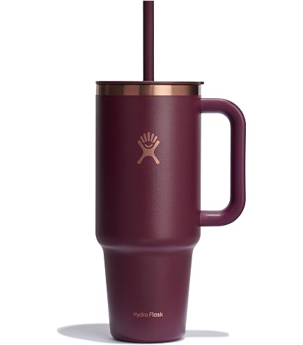 Hydro Flask 40 Oz Travel Tumbler with Handle, Lid and Straw