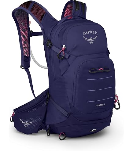 osprey hydration pack galaxy Raptor 14 front panel bungee storage Osprey Osprey Moki 1.5 Kids