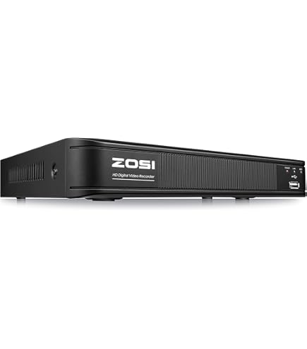 Amazon.com : ZOSI H.265+ 8 Channel 5MP Lite 1080p CCTV DVR