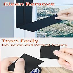 ZOMPAGO Strong Adhesive Cloth Weather Stripping