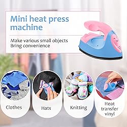 Honoson Mini Craft Iron Mini Heat Press Small Iron