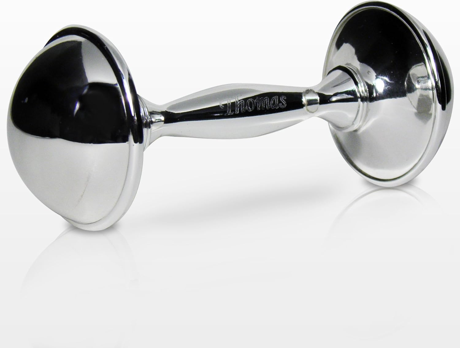 personalised baby rattle