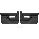 ALMULOO Door Panel Compatible with 1990-1994 Silverado | Pair Inner; Compatible with 1990-1994 Chevy Chevrolet Silverado &amp; GMC Sierra Pickup; Interior Door Panels Plastic Textured