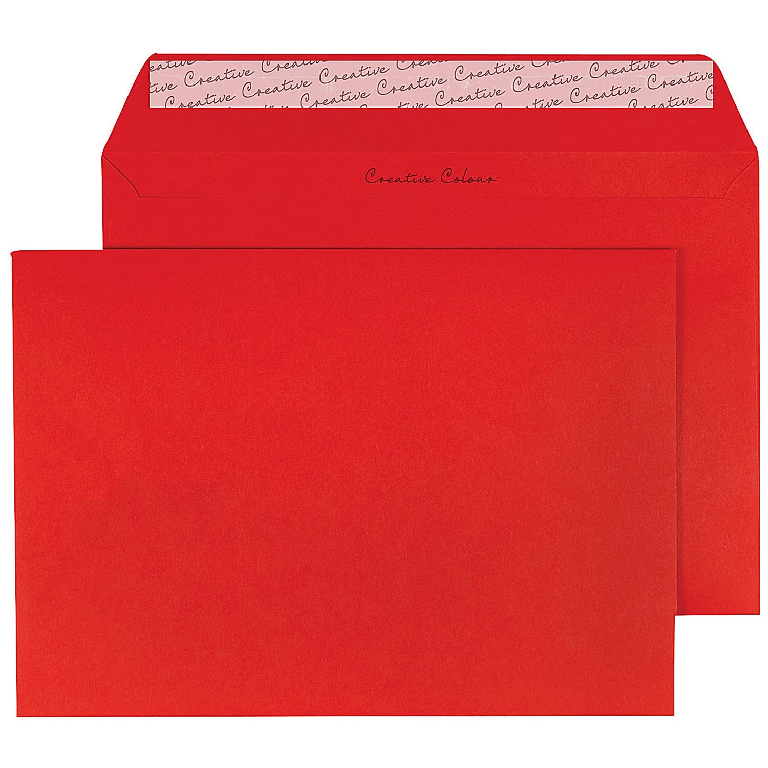 Blake C5 Wallet Envelope Peel and Seal - Red (Pack of 250 Sheets)