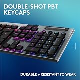 Logitech G G915 X Wireless Keyboard GL Brown UK QWERTY Black view 7