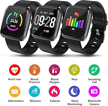 agptek fitness tracker watch