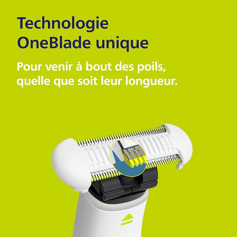 OneBlade Intimate - Rasez et taillez avec une protection supplémentaire pour la peau, modèle QP1930/30