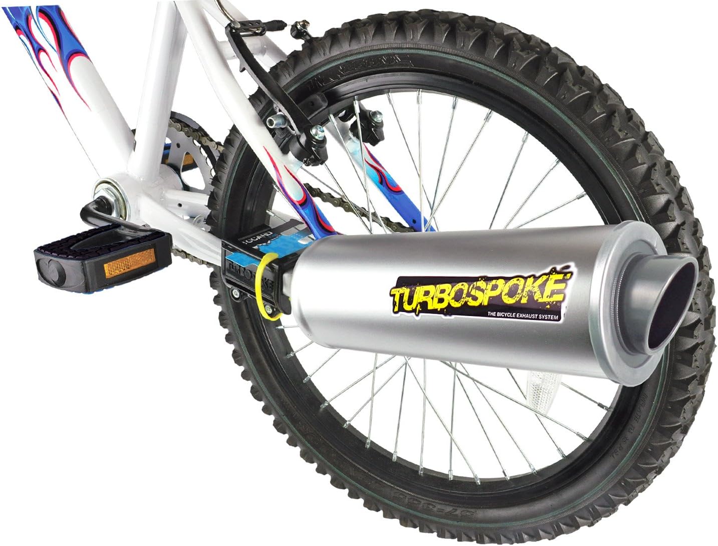TURBOSPOKE le pot pour votre vélo transforme votre vélo et moto.
