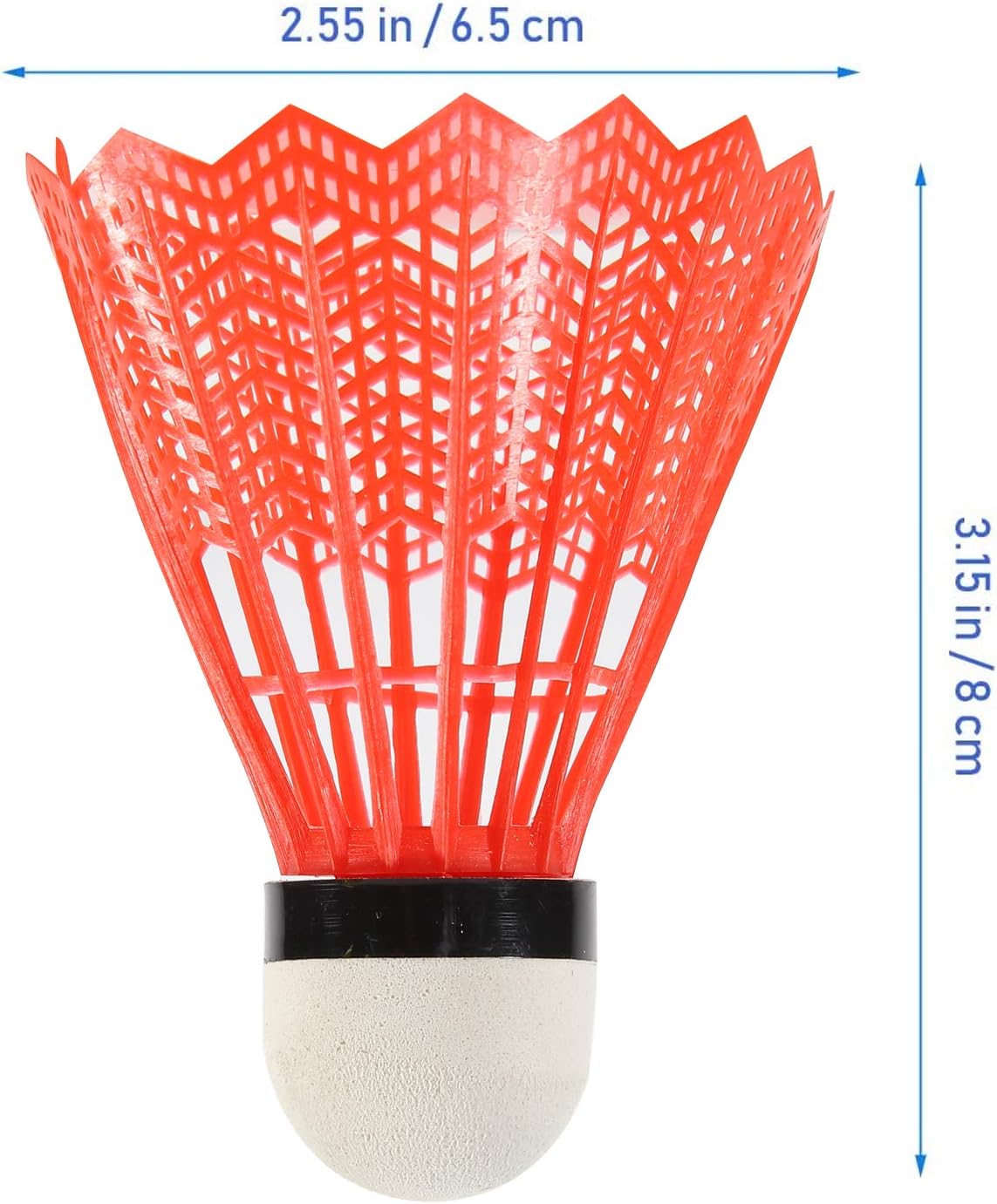 12pcs Nylon Badminton Shuttlecocks Sports Birdies Shuttlecock for Outdoor Indoor Sports Activities (12pcs Multicolor) : Sports & Outdoors