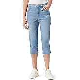 Gloria Vanderbilt Women's Amanda Capri with High Rise Straight Standard