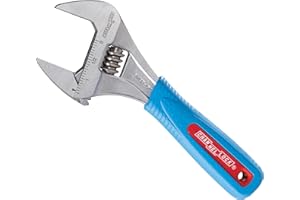 Channellock 6WCB 6-Inch WideAzz Adjustable Wrench, CODE BLUE