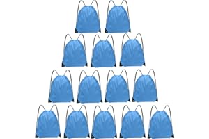 Grneric Drawstring Bags Bulk 14 Pcs Drawstring Backpack Bulk Cinch Bag Sackpack for Men Women Gym
