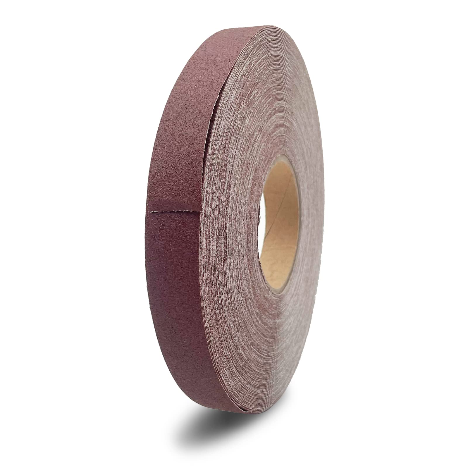 150 Grit Continuous Sandpaper Roll 2.5cm x 50m Emery Cloth Aluminium Oxide Abrasive Sandpaper Roll Drum Sander Sandpaper Rolls for Wood Furniture Finishing Metal Sanding Automotive Polishing
