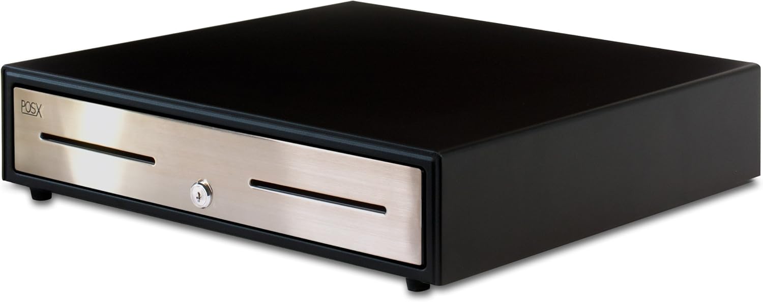 Amazon Com Pos X Ion C18 Cash Drawer Black 18 1 X 18 3 X 3 9
