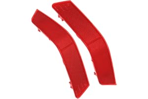LoloWheat 2Pcs Rear Left & Right Side Bumper Reflector Fit for Nissan Rogue 2017 2018 2019 2020 Replace# 265656FV0A 265606FV0A 265656FV0B 265606FV0B NI1185105 NI1184105 26560-6FV0A 26560-6FV0B
