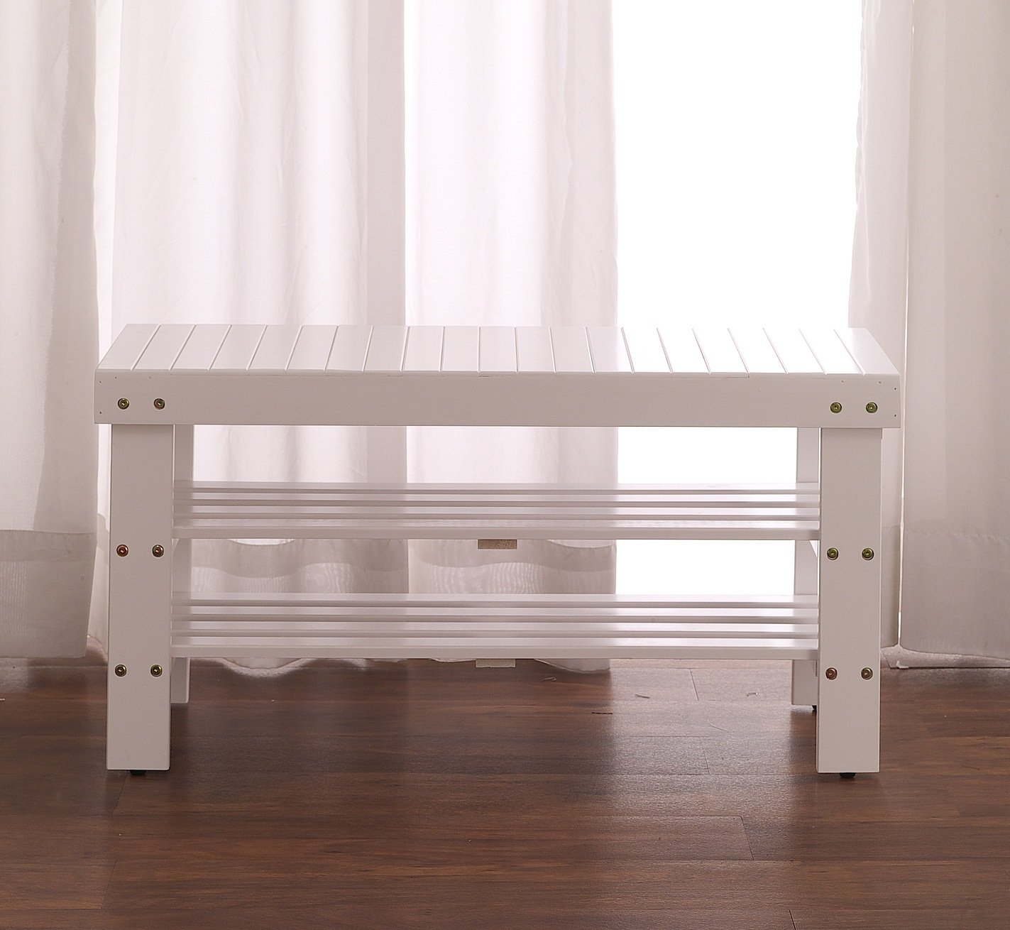 Best White Shoe Rack Bench For Entryway