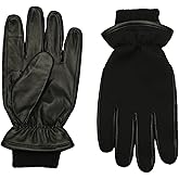 Calvin Klein mens Neoprene Leather Puff Glove