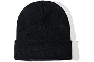 Ruqizhi Beanie Hats for Men Women Slouchy Beanie Hats Winter Knit Cuffed Beanie Soft Hat