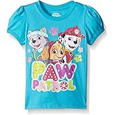 Nickelodeon Little Girls' Paw Patrol Short Sleeve T-Shirt Shirt