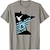 Minnesota Soccer Loon Black & Blue T-Shirt