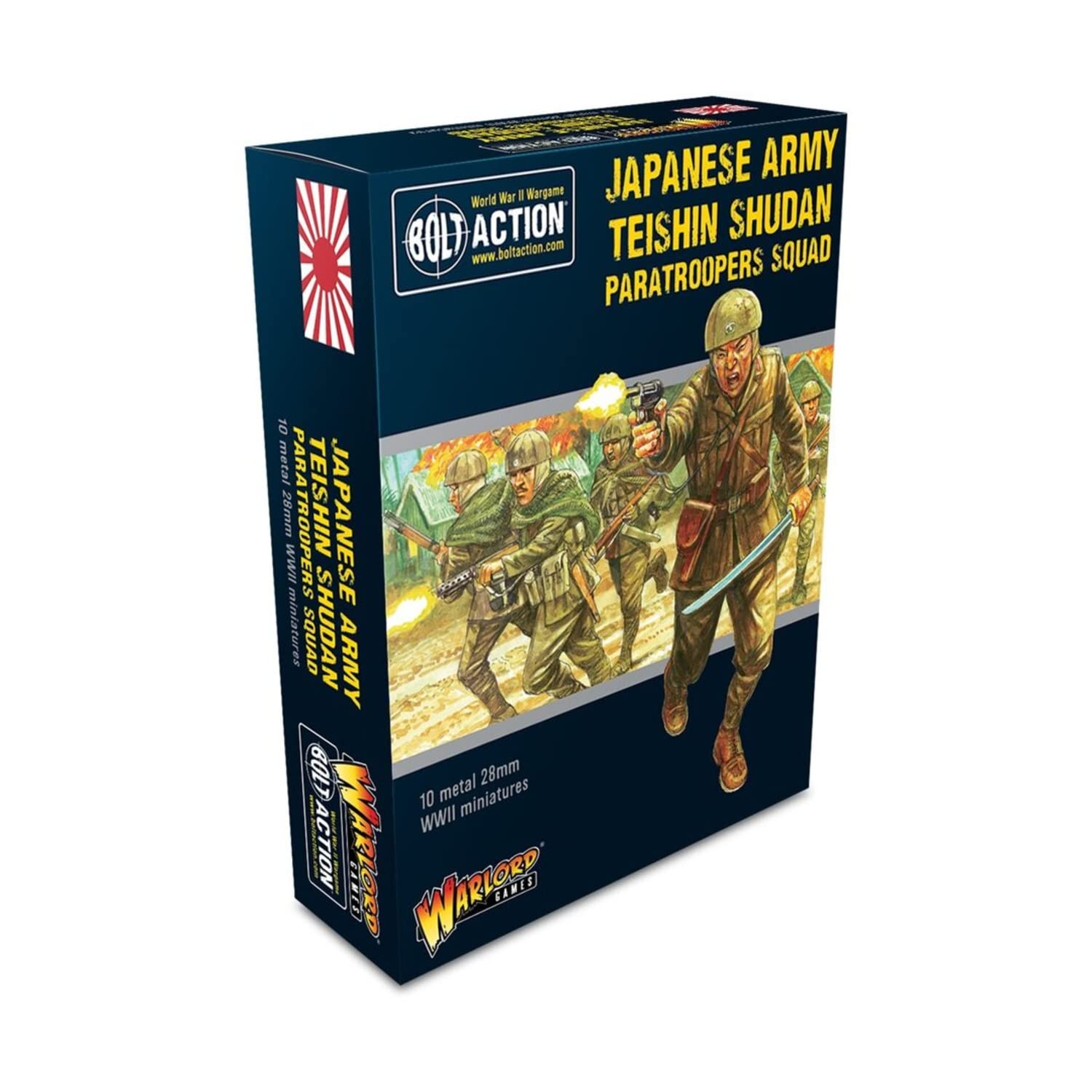 Warlord Games Bolt Action Japanese Army Teishin Shudan Paratroopers Squad