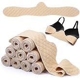Boyiee 9 Pcs Bra Liners for Sweat | Reusable Washable Under Breast Sweat Pads, 50% Cotton &amp; 50%Polyester Fiber