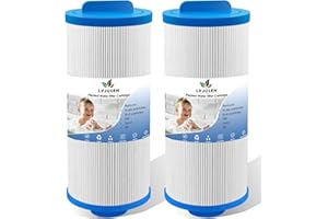 LVJUSEN Spa Filter Replaces PMA-R3 X268548 Master Spa Filter/Nordic Retreat Spa Filter/Pleatco PWW35L/Unicel 4CH-935, Fits Most Clarity, Healthy Living Spas-2 Pack