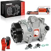A-Premium Air Conditioner AC Compressor with Clutch | Compatible with Toyota Corolla 1.8L 2009-2010, Matrix 1.8L 2009-2010/2012, Scion xD 1.8L 2008-2014