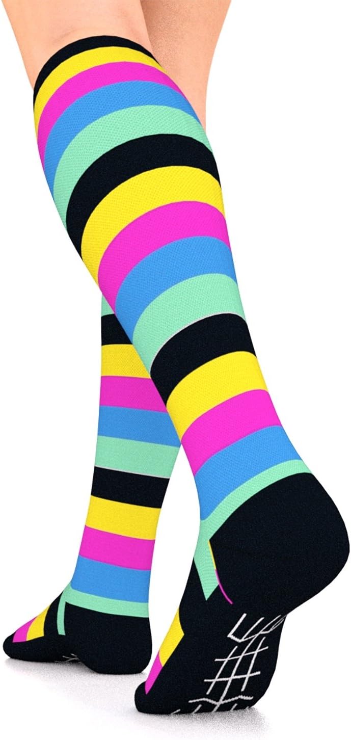 Go2 Compression Socks for Men Women Nurses Runners| Medium Compression Stockings
