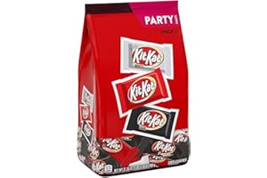 KIT KAT Assorted Flavored Wafer Snack Size, Candy Party Pack, 31.36 oz