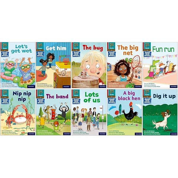 Read Write Inc - Phonics Set 2 Purple Book Bag Books Pack of