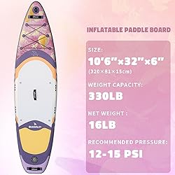 Quashley Inflatable Paddle Board