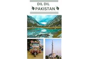 Dil Dil Pakistan: Notebook Lined Pages with Tourist Spots and map Images