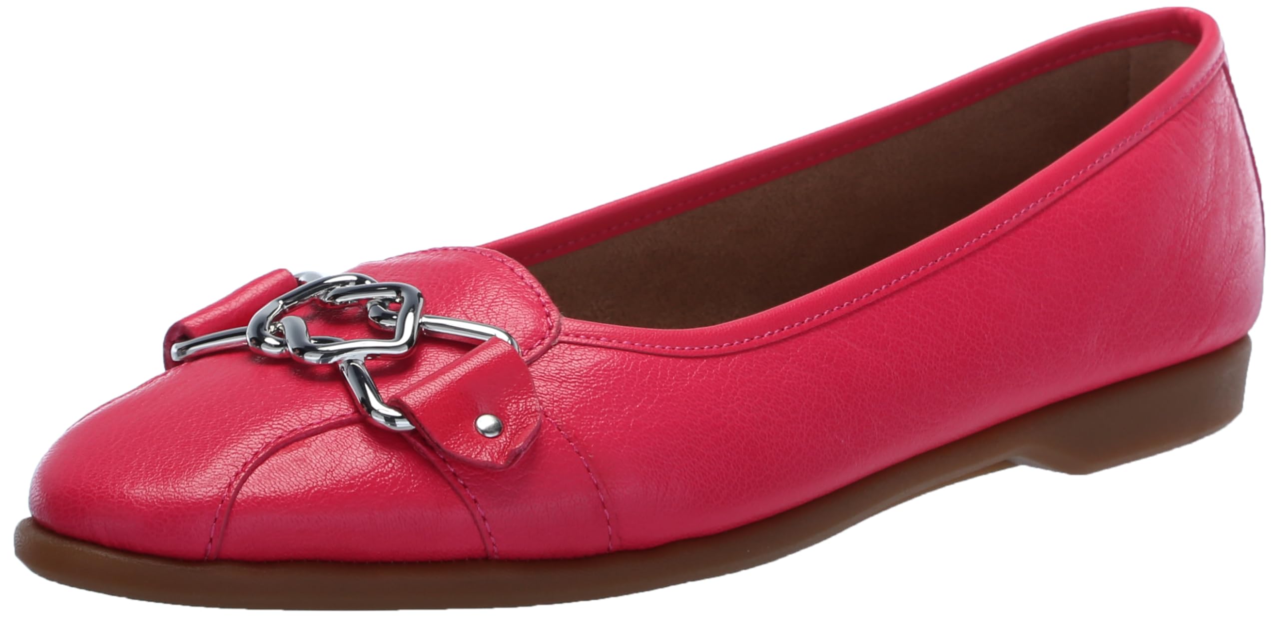 Aerosoles Women’s BIA Ballet Flat, Virtual Pink Leather, 9.5
