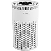 AZEUS C8 Air Purifier with 5-Stage HEPA Filtration & 360° Airflow | Ultra-Quiet Operation for Large Rooms, Bedroom, Office | Ozone-Free Design